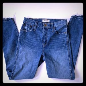 Madewell 10” High-Rise Skinny sz 26 jeans